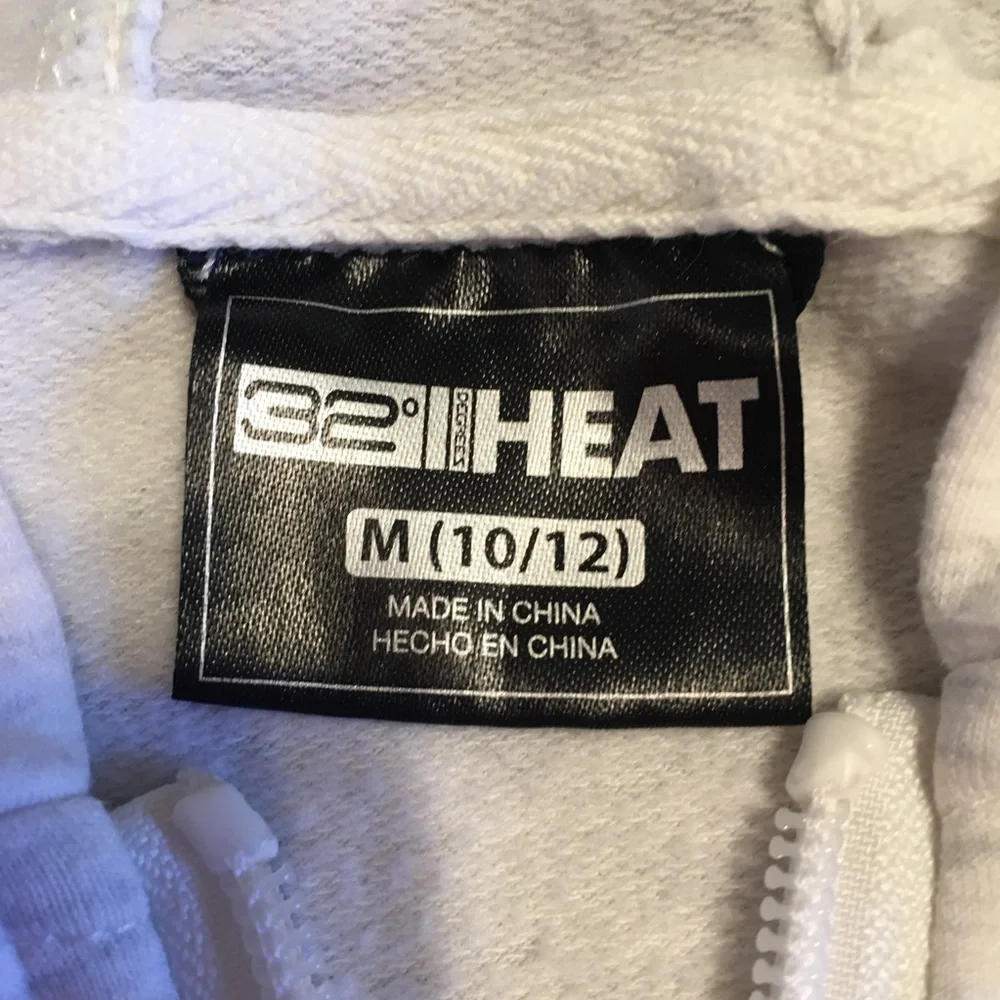 32  degrees  HEAT  Girls Jacket Hoodie.  Size 10/12